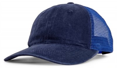 Czapka - Gårda Finley Washed Trucker (ciemnoniebieski)