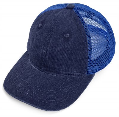 Czapka - Gårda Finley Washed Trucker (ciemnoniebieski)