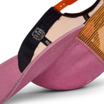 Czapka - Gårda Finley Washed Trucker (różowy/pomarańczowy)