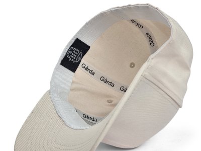 Czapka z daszkiem - Gårda Jackson Basic Cap (biały)