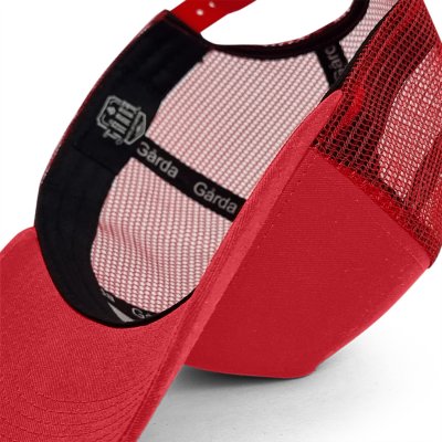 Czapka z daszkiem - Gårda Johnson Basic Trucker (czerwony)