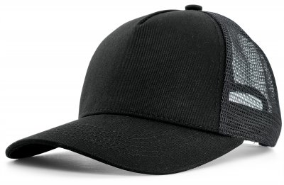 Czapka z daszkiem - Gårda Johnson Basic Trucker (czarny)