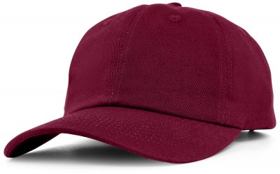Czapka z daszkiem - Gårda Jones Basic Dadcap (burgundia)