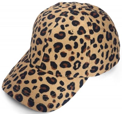 Czapka - Gårda Leopard (beżowy)