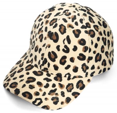 Czapka - Gårda Leopard (krem)