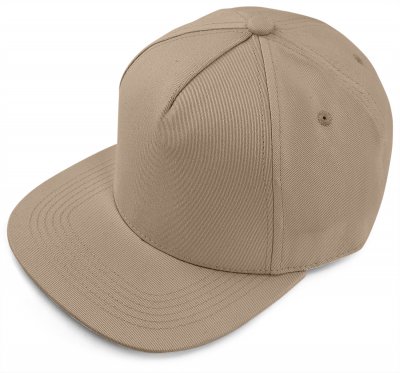 Czapka z daszkiem - Gårda Stevens Basic Snapback (beżowy)