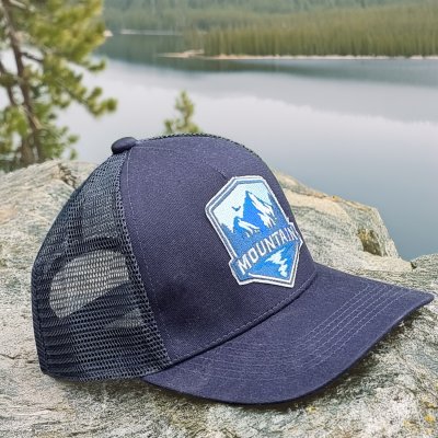 Czapka z daszkiem - Gårda Trucker Mountain (niebieski)