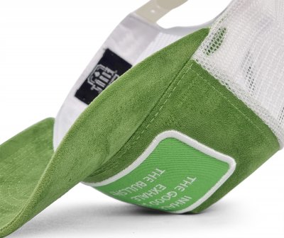 Czapka - Gårda Velvet Trucker Inhale (zielony)
