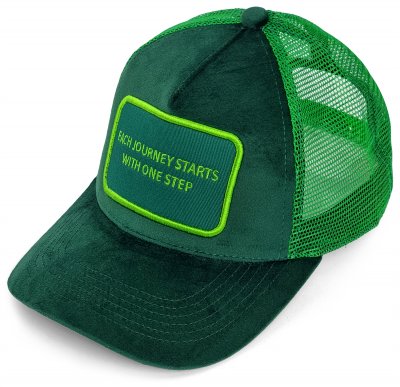Czapka - Gårda Velvet Trucker Journey (zielony)