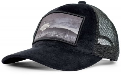 Czapka z daszkiem - Gårda Velvet Trucker Las Vegas (czarny)