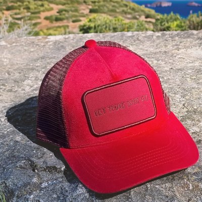 Czapka - Gårda Velvet Trucker Let Go (czerwony)