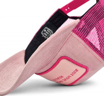 Czapka - Gårda Velvet Trucker Mondays (różowy)