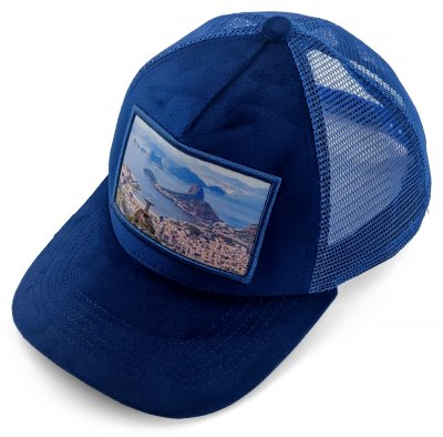 Czapka z daszkiem - Gårda Velvet Trucker Rio De Janeiro (niebieski)