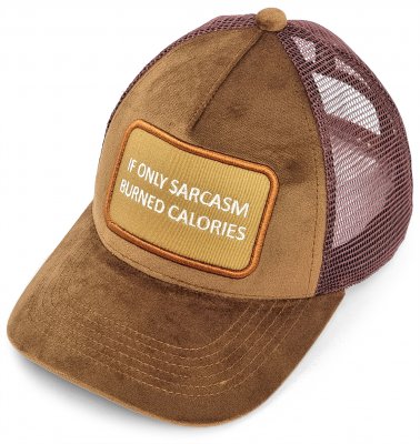 Czapka - Gårda Velvet Trucker Sarcasm (brązowy)