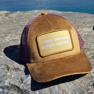 Czapka - Gårda Velvet Trucker Sarcasm (brązowy)