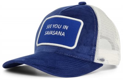 Czapka - Gårda Velvet Trucker Savasana (niebieski)