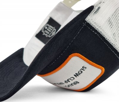 Czapka - Gårda Velvet Trucker Slow Clap (czarny i biały)