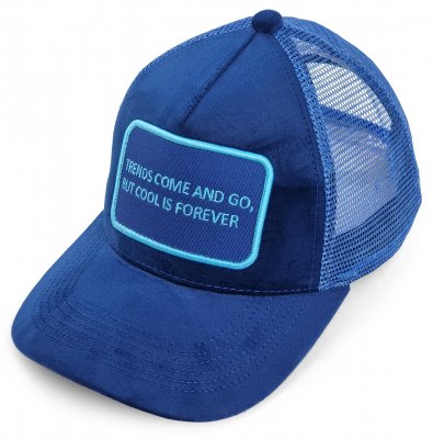 Czapka - Gårda Velvet Trucker Trends (ciemny niebieski)