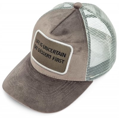 Czapka - Gårda Velvet Trucker Uncertain (szary)