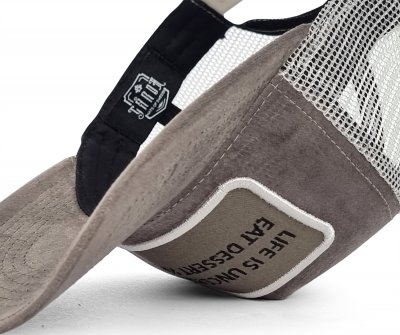 Czapka - Gårda Velvet Trucker Uncertain (szary)