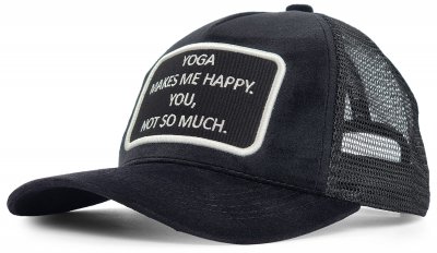 Czapka - Gårda Velvet Trucker Yoga (czarny)