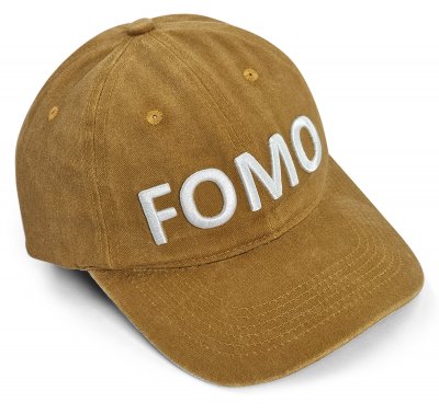 Czapka z daszkiem - Gårda Fomo Washed Cap (żółty)