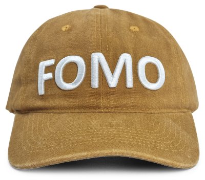 Czapka z daszkiem - Gårda Fomo Washed Cap (żółty)