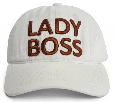 Czapka z daszkiem - Gårda Lady Boss Washed Cap (biały)