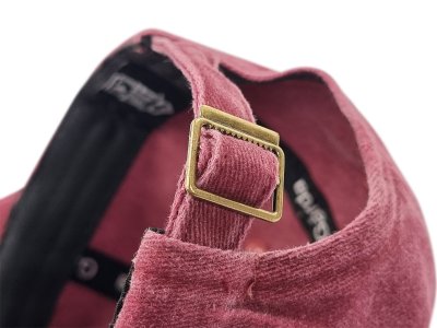 Czapka z daszkiem - Gårda Livin Large Washed Cap (czerwony)