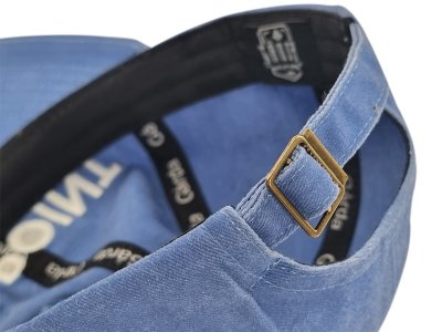 Czapka z daszkiem - Gårda On Point Washed Cap (niebieski)