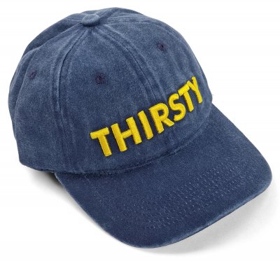 Czapka z daszkiem - Gårda Thirsty Washed Cap (niebieski)