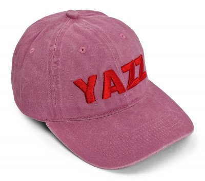 Czapka z daszkiem - Gårda Yazz Washed Cap (różowy)