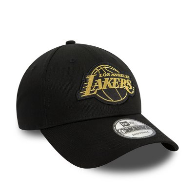 Czapka - New Era Metallic Badge 940 Los Angeles Lakers (czarny)