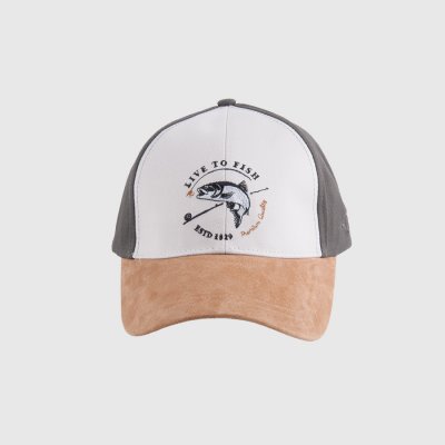 Czapka - MJM Baseball Cap Love To Hook Up (orange/offwhite)