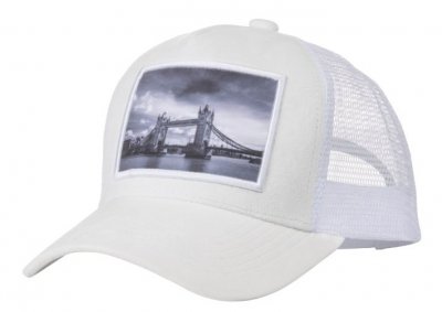 Czapka - Gårda Velvet Trucker London Bridge (biały)