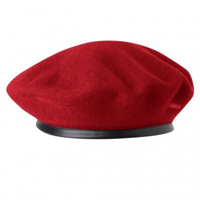 Berety - Kangol Wool Monty (czerwony)