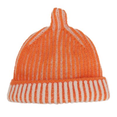 czapki dla dzieci - Gårda Fagerhult Beanie (pomarańczowy)