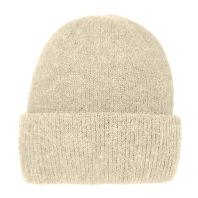 Czapki - Gårda Angora Beanie (krem)
