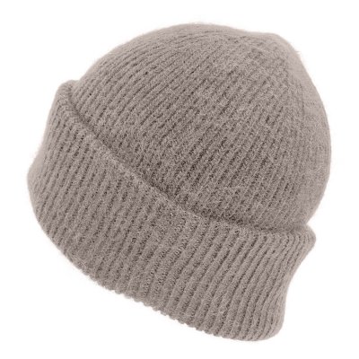 Czapki - Gårda Angora Beanie (greige)