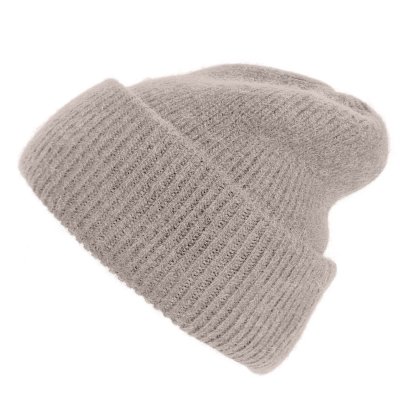 Czapki - Gårda Angora Beanie (greige)