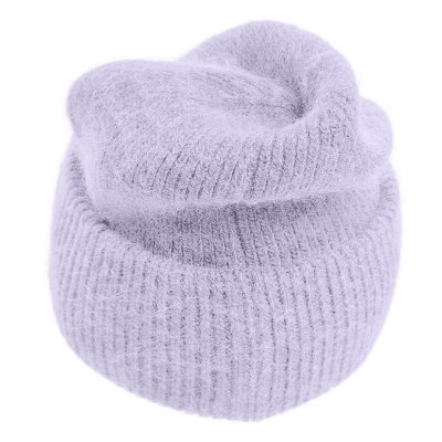 Czapki - Gårda Angora Beanie (lawenda)