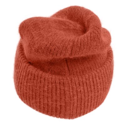 Czapki - Gårda Angora Beanie (pomarańczowy)