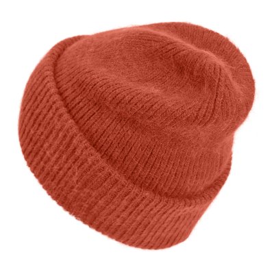 Czapki - Gårda Angora Beanie (pomarańczowy)