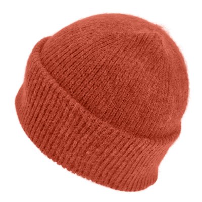 Czapki - Gårda Angora Beanie (pomarańczowy)