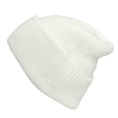 Czapki - Gårda Angora Beanie (biały)