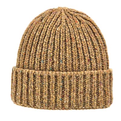 Czapka - Gårda Aspen Wool Mix Beanie (musztarda)