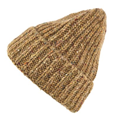 Czapka - Gårda Aspen Wool Mix Beanie (musztarda)