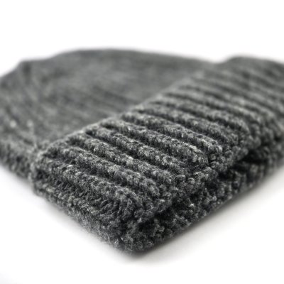 Czapka - Gårda Aspen Wool Mix Beanie (ciemnoszary)