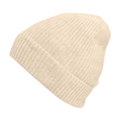 Czapki - Gårda Cashmere Beanie (krem)