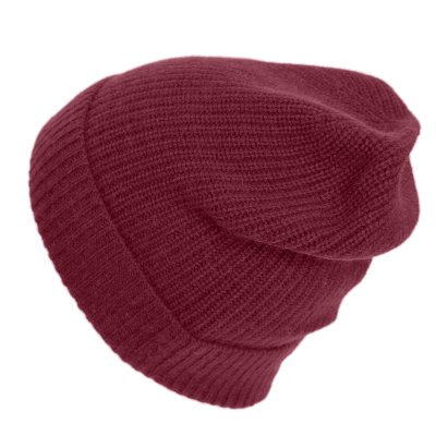 Czapki - Gårda Cashmere Beanie (czerwony)